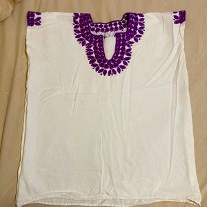 Embroidered Authentic Mexican Shirt